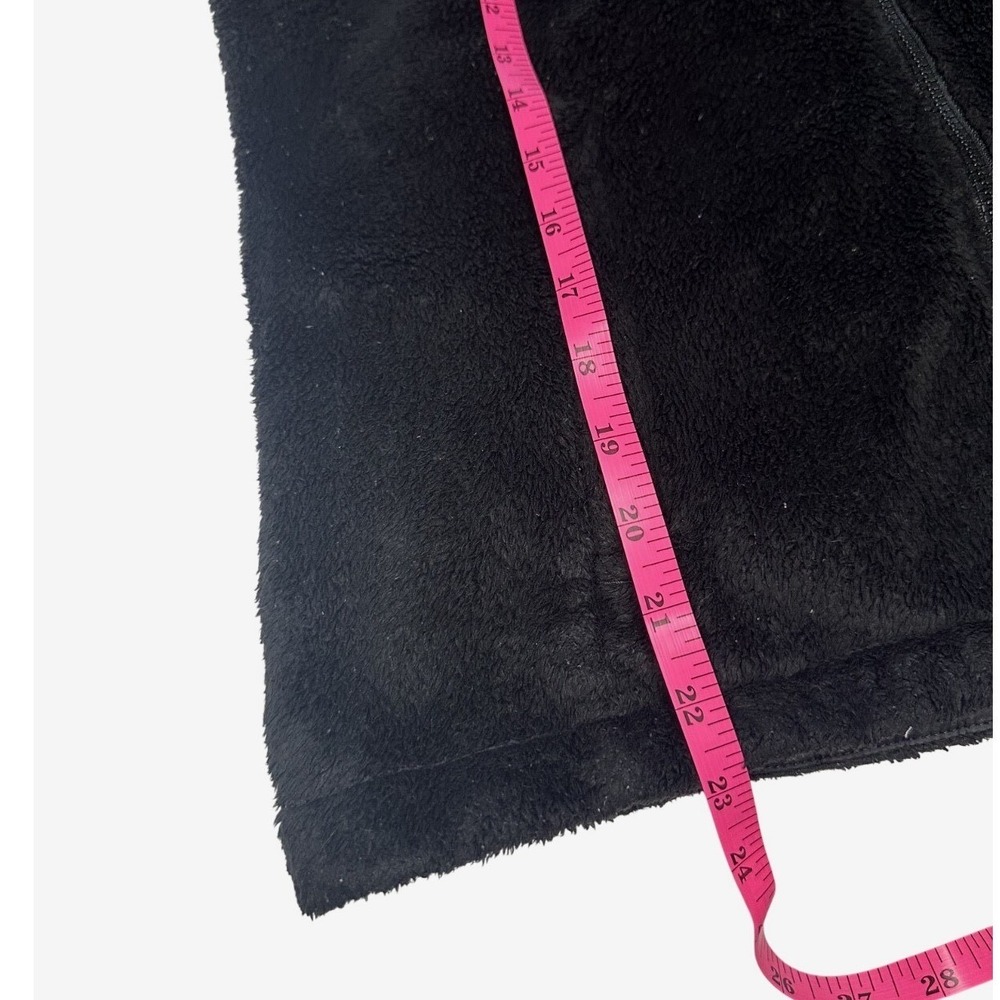 The North Face Osito Full Zip Fleece Jacket Women's S Soft Fuzzy Black - Picture 9 of 9